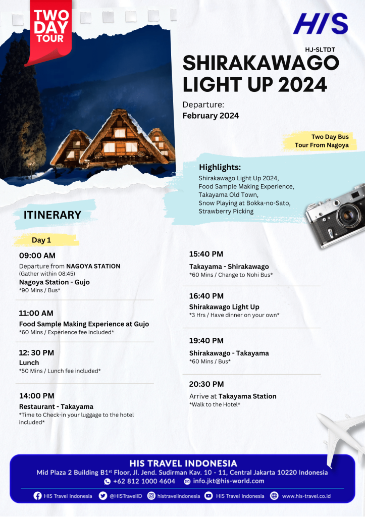 2024 Shirakawa-go Light Up Event News – updates with further details