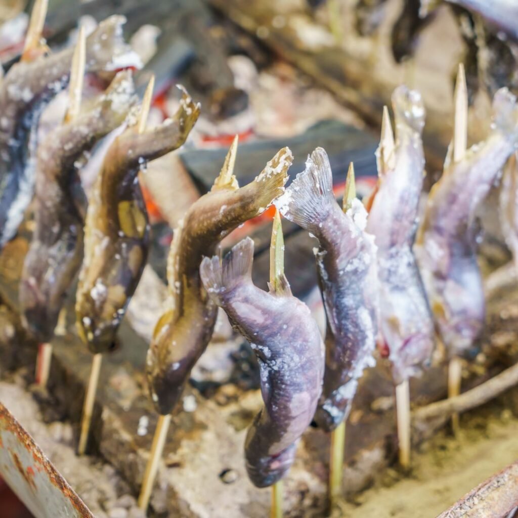 Ayu no Shioyaki-Ikan ayu panggang